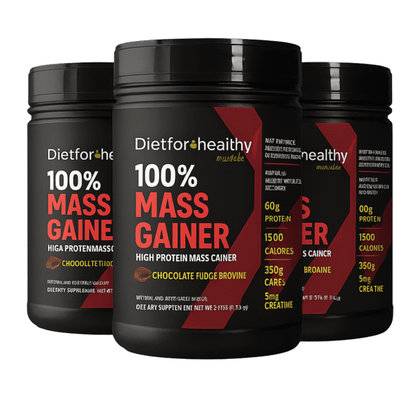 MUSCLEBUILDING 100% MASS GAINER | Pack of 3